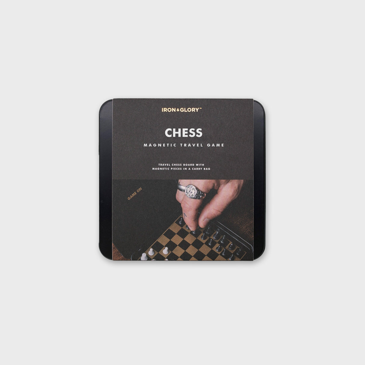 Iron & Glory Game On Travel Chess Set Game