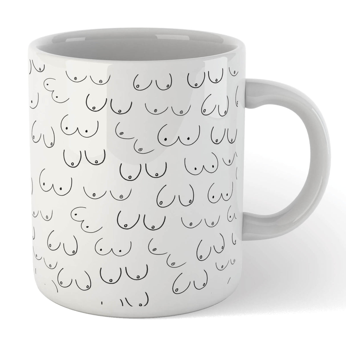 Boob Pattern Mug