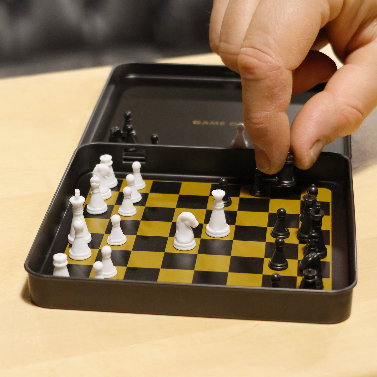 Iron & Glory Game On Travel Chess Set Game
