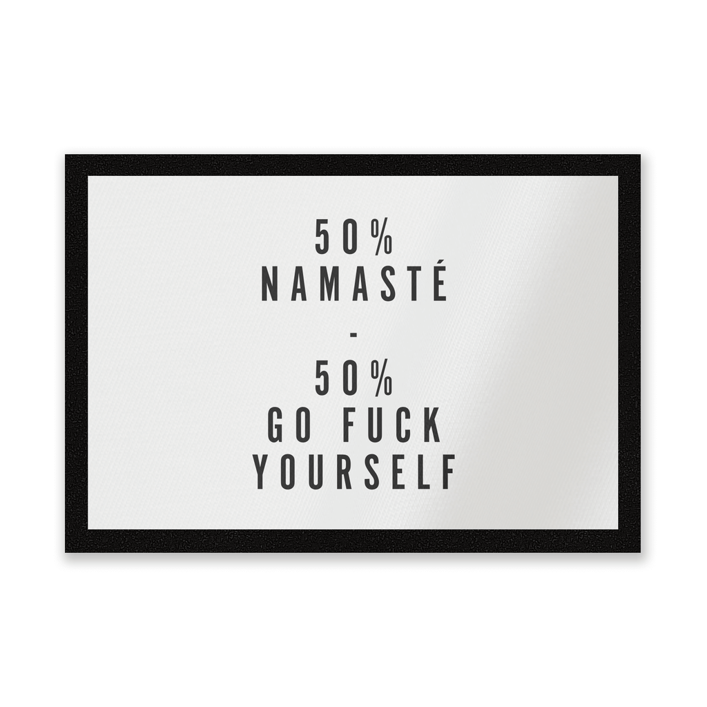 Namaste, Go Fuck Yourself Door Mat