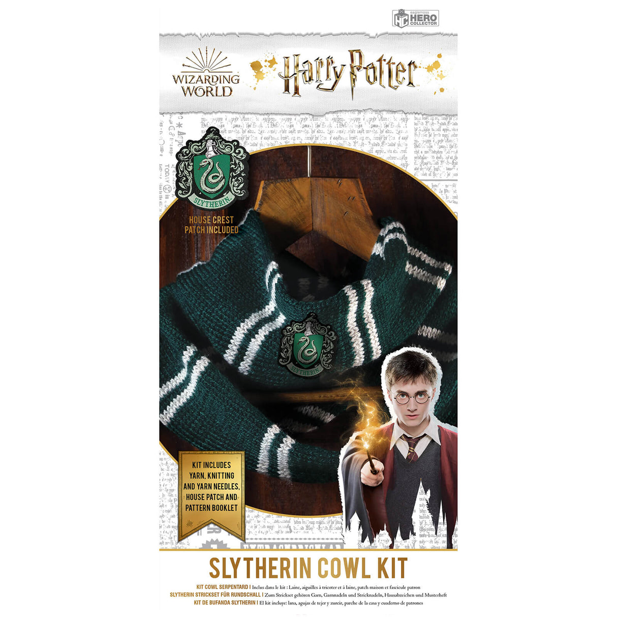 Eaglemoss Harry Potter Slytherin Cowl Knit Kit