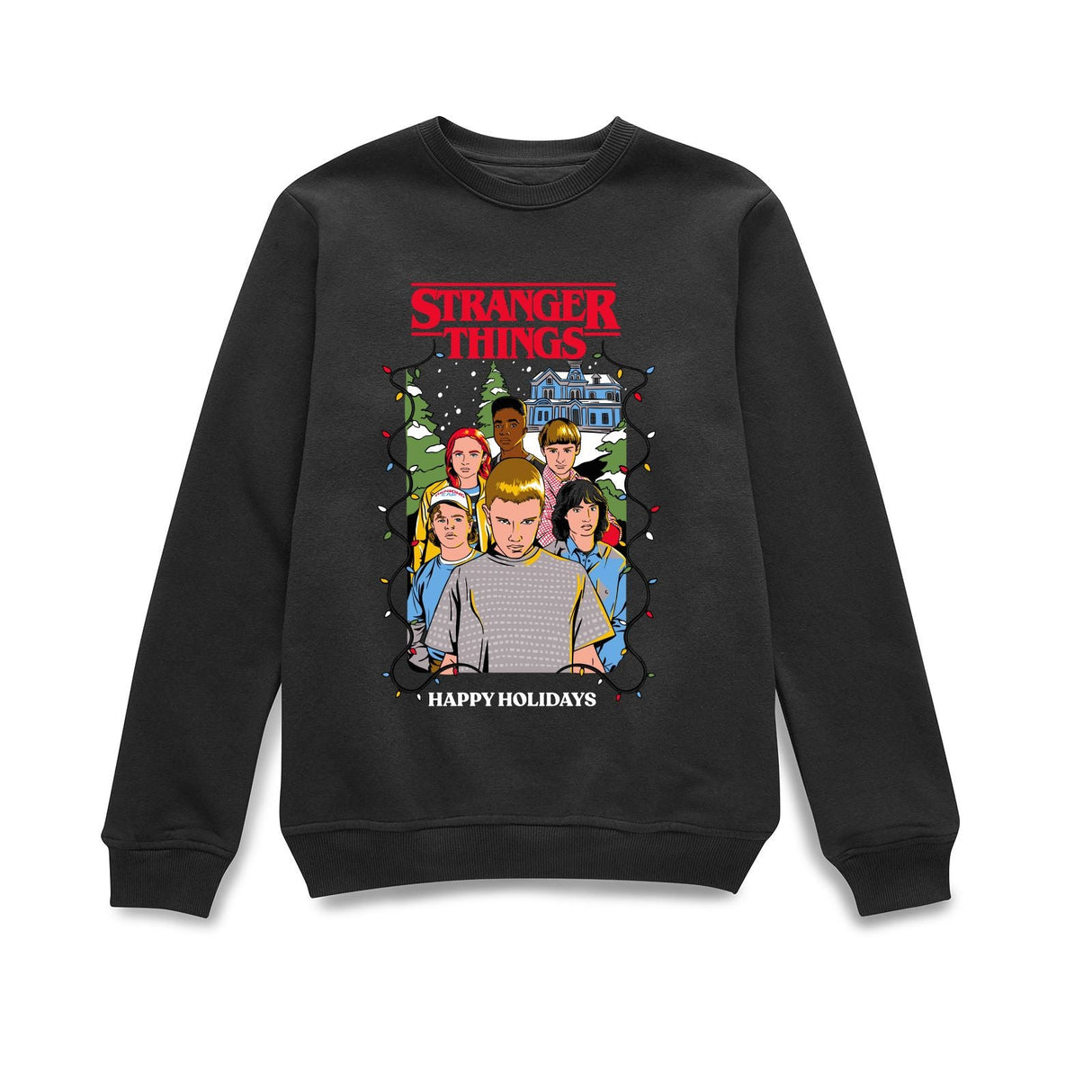 Stranger Things Happy Holidays Christmas Jumper