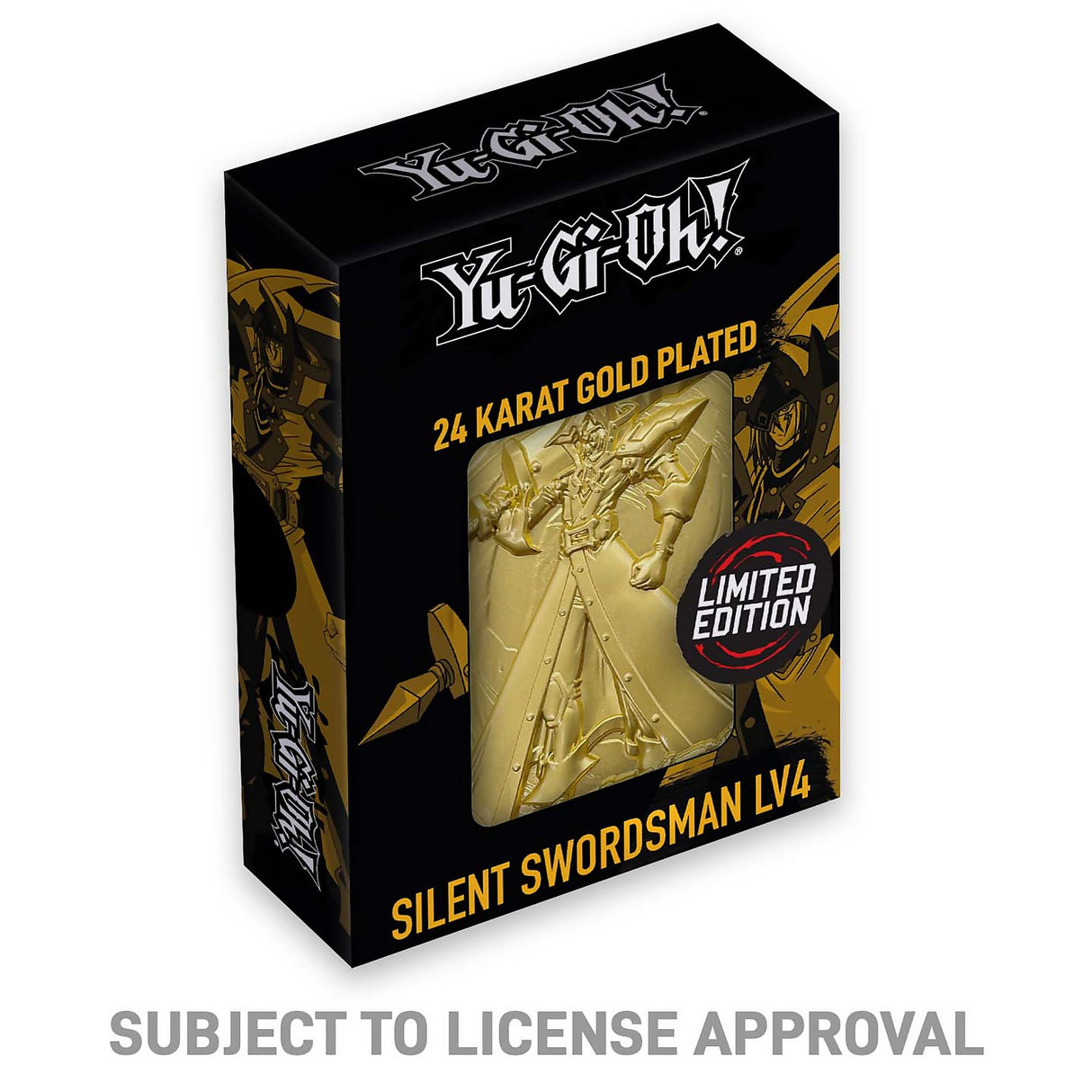 Limited Edition 24k Gold Plated Silent Swordsman Metal Ingot