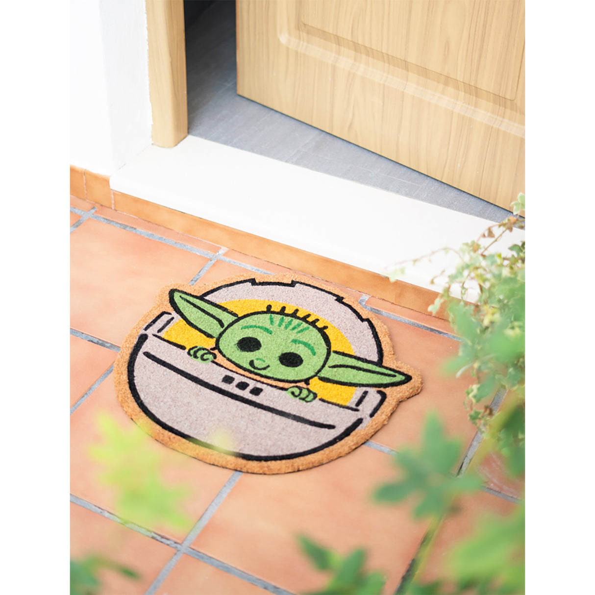 Star Wars The Mandalorian Die-Cut Door Mat