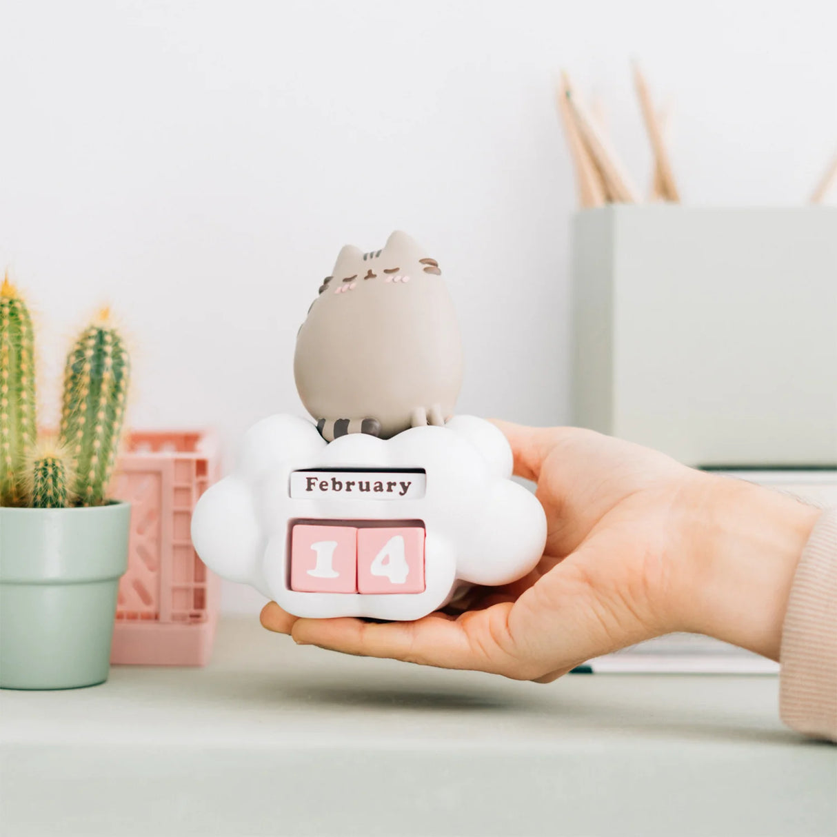Pusheen Purrfect Love Collection 3D Perpetual Calendar
