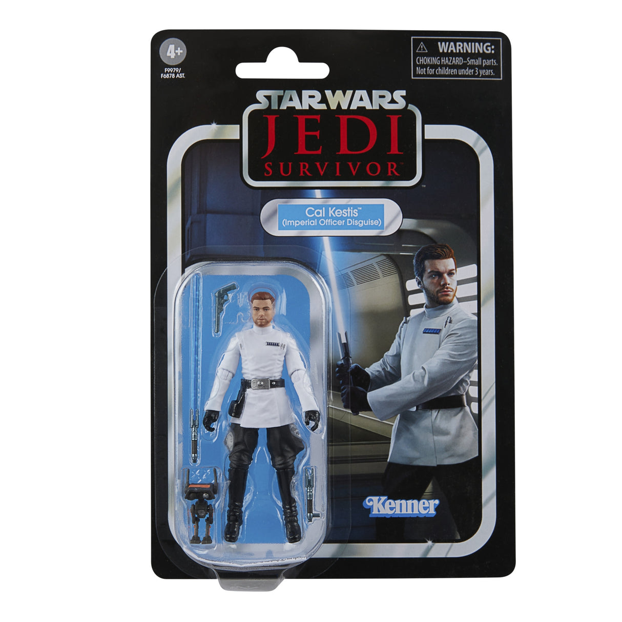 Star Wars The Vintage Collection Cal Kestis (Imperial Officer Disguise), Star Wars Jedi: Survivor Ac