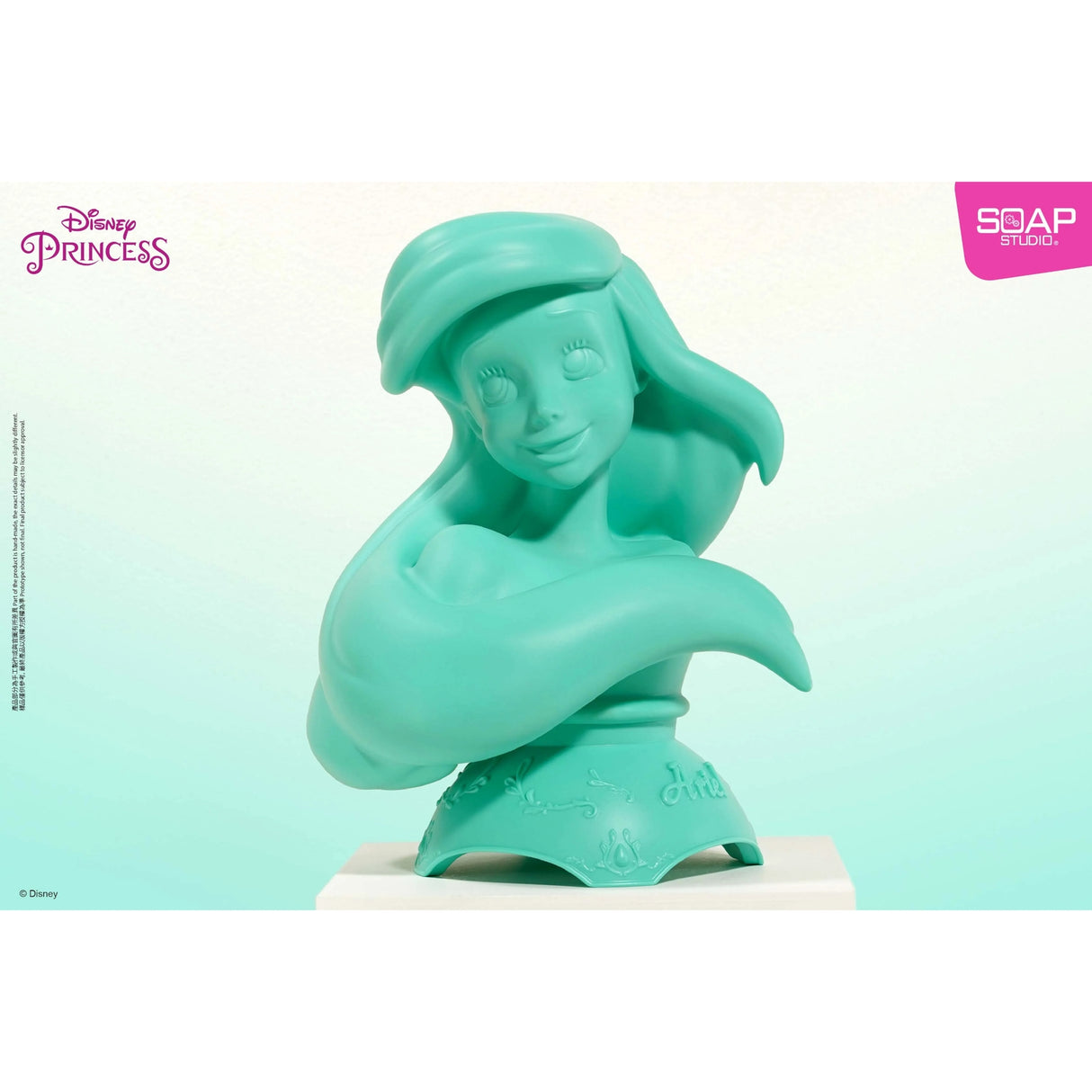 Soap Studio Disney Princess Love at First Sight Ariel Vinyl Bust (26cm)