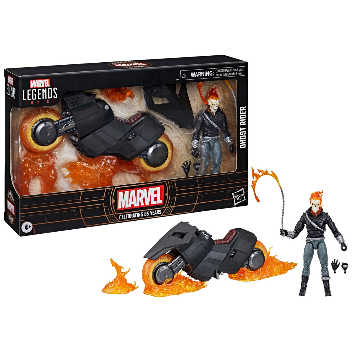 Marvel 85th Anniversary Marvel Legends Action Figure with Vehicle Ghost Rider 15 cm