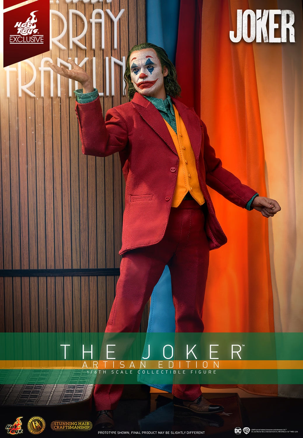 Hot Toys 1/6th Scale The Joker (Artisan Edition) Limited Edition Statue