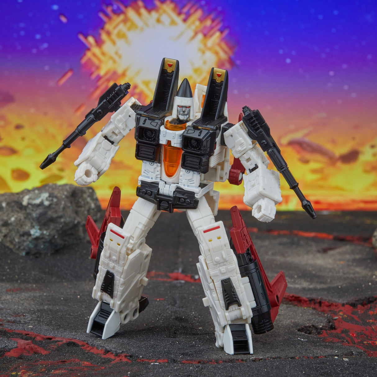 Transformers Generations Legacy United Voyager Class Action Figure G1 Universe Ramjet 18 cm