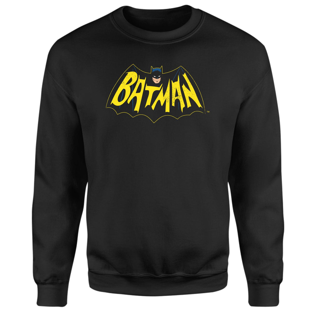 BATMAN '66 Vintage Blk Sweatshirt