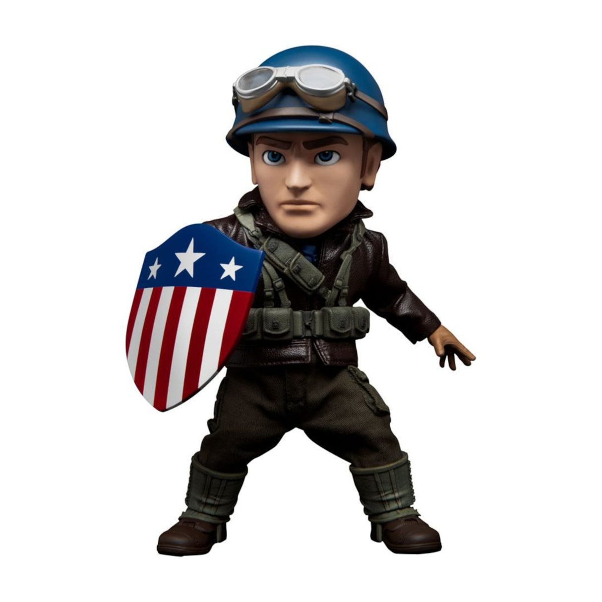 Beast Kingdom Marvel Captain America The First Avenger Egg Attack Action Figure DX Version (17 cm)