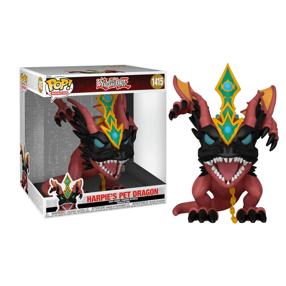 Yu-Gi-Oh! Super Sized Jumbo POP! Vinyl Figure Harpie's Pet Dragon 25 cm