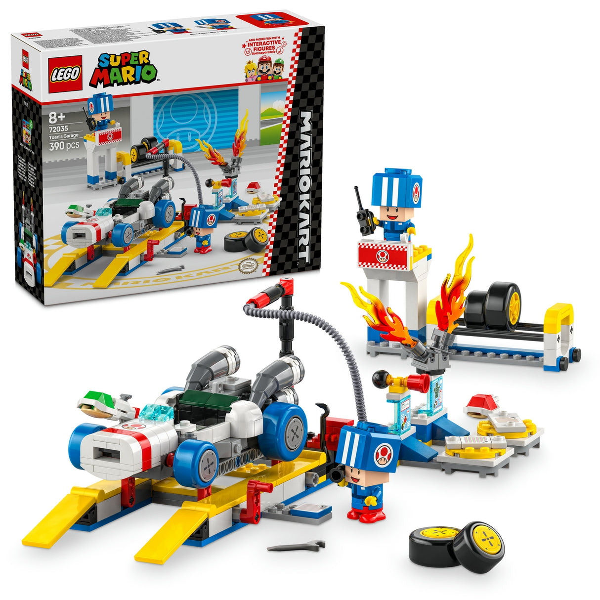 LEGO Super Mario: Mario Kart – Toad Garage Toy Set 72035