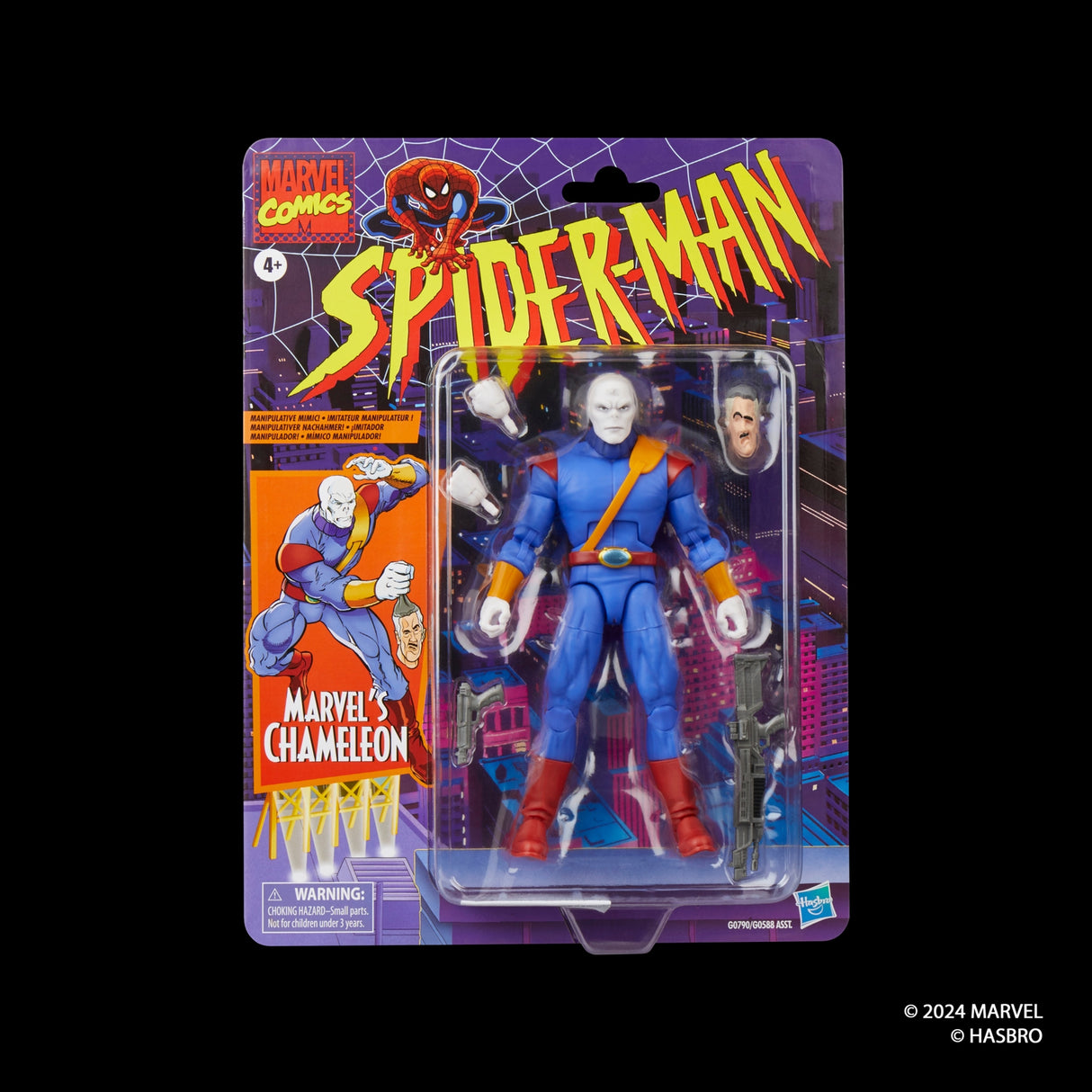 Marvel Legends Series Marvels Chameleon Retro Comics Collectible 6-Inch Scale Action Figure
