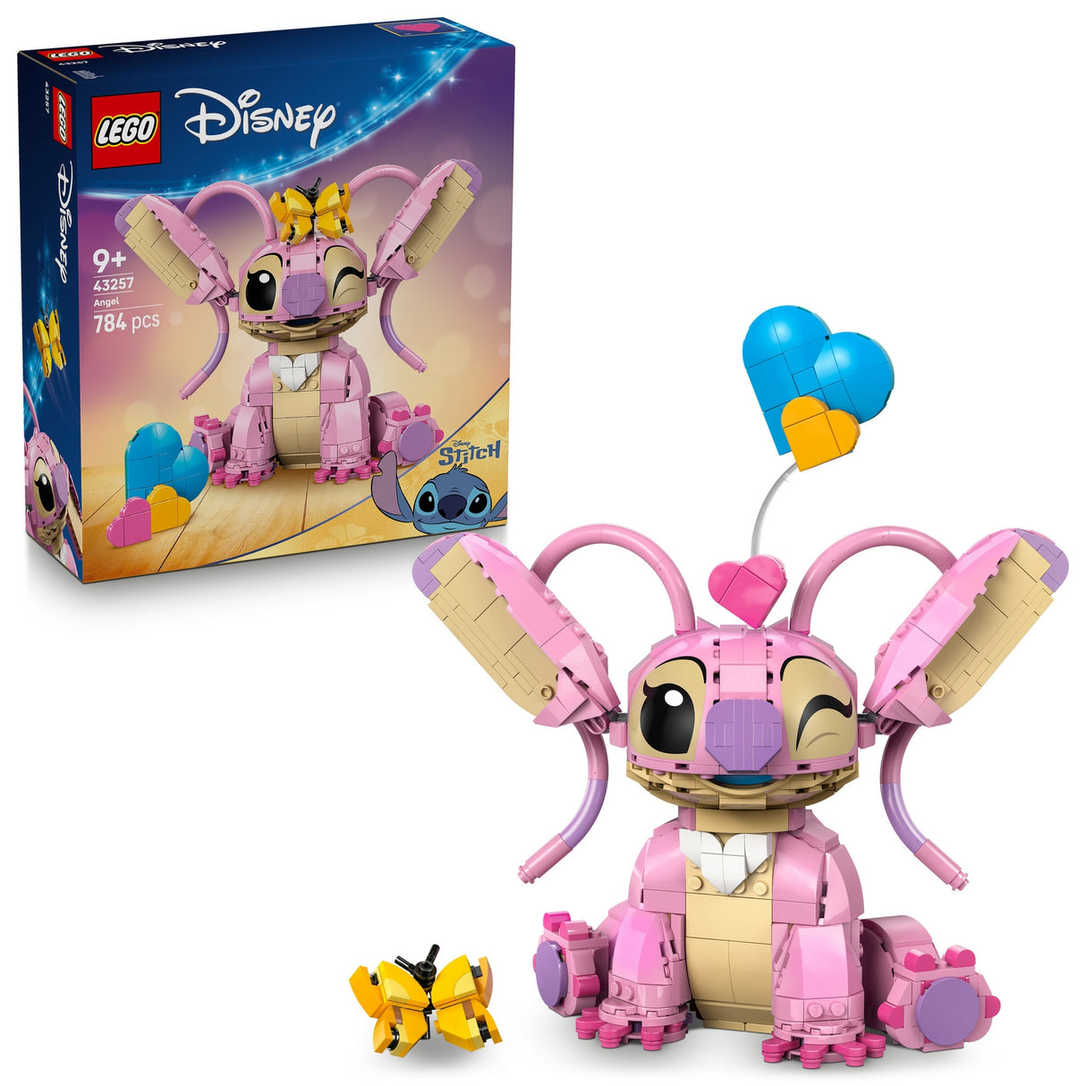 LEGO | Disney Angel, Lilo & Stitch Building Toy Set 43257