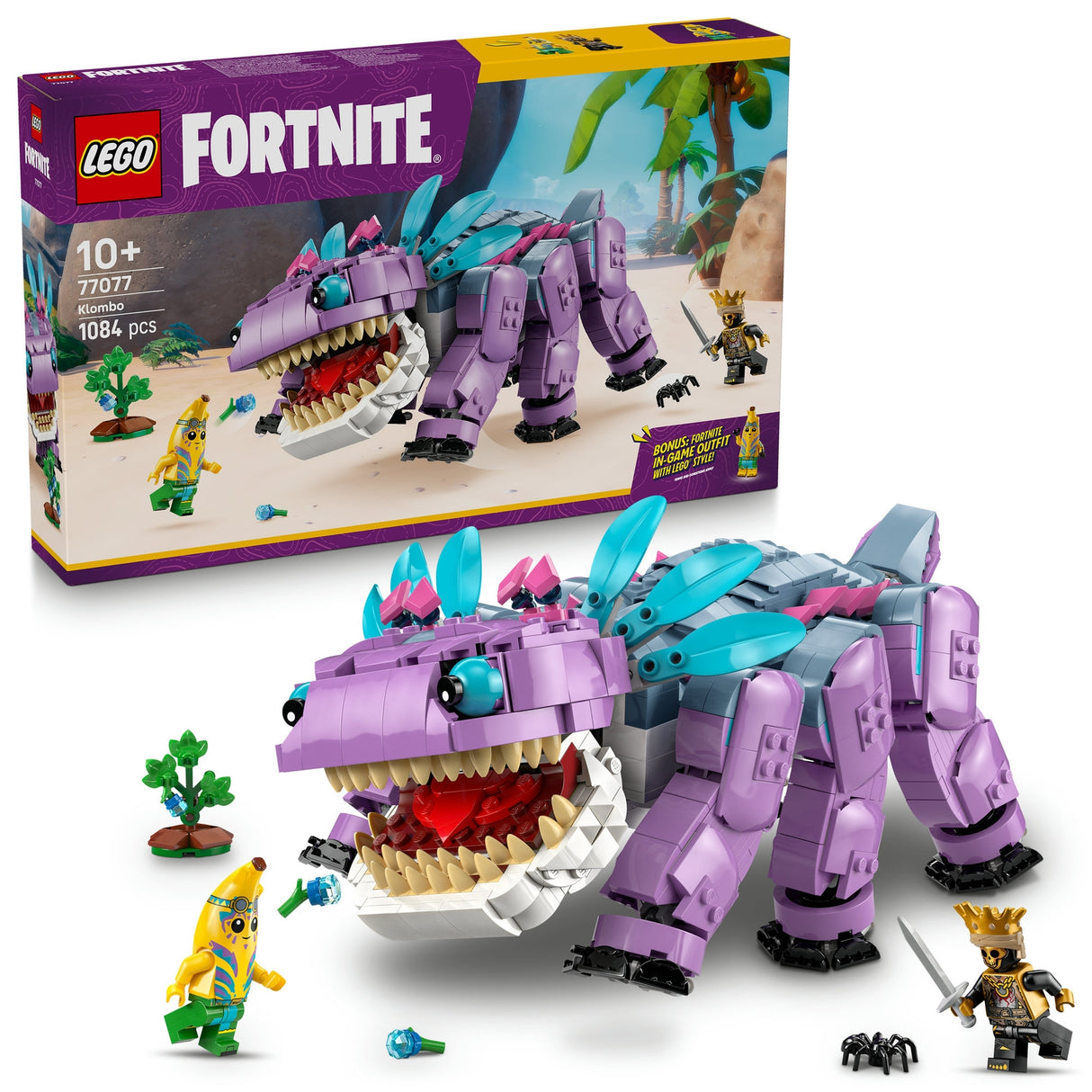 LEGO Fortnite Klombo Video Game Toy Building Set for Kids and Gamers 77077