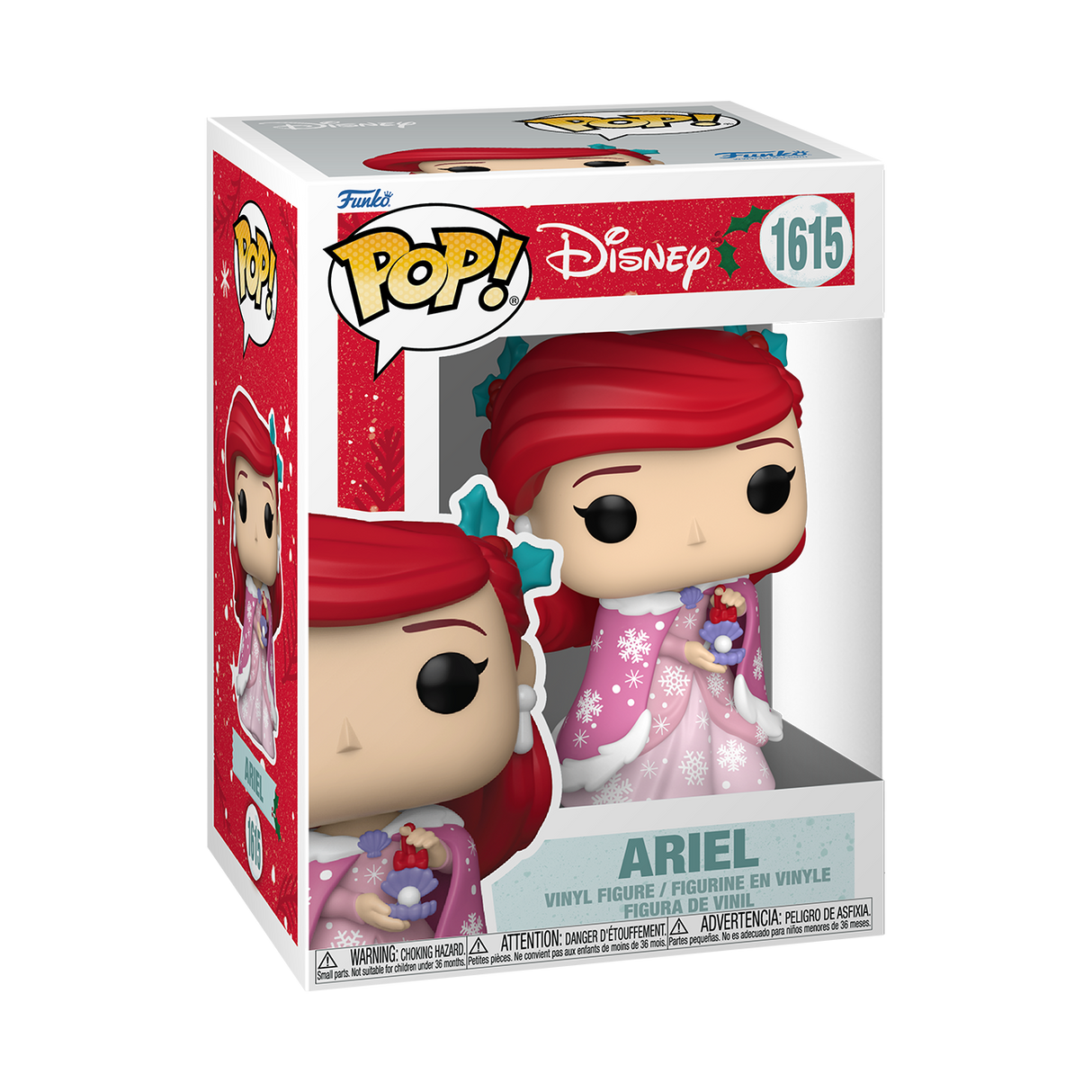 Disney Princess POP! Vinyl Figure Holiday Ariel 9 cm