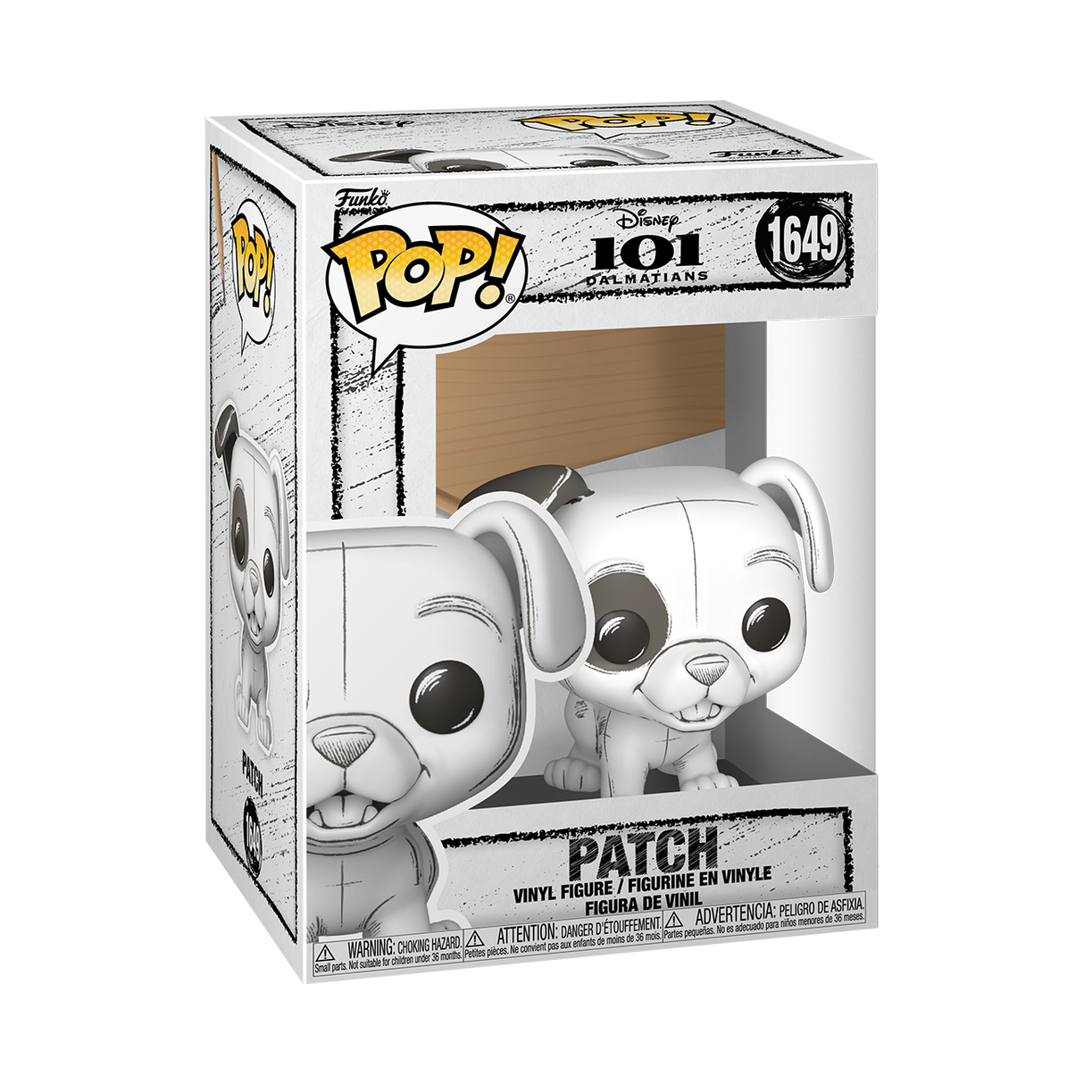 Disney Sketched Patch Funko Pop Vinyl