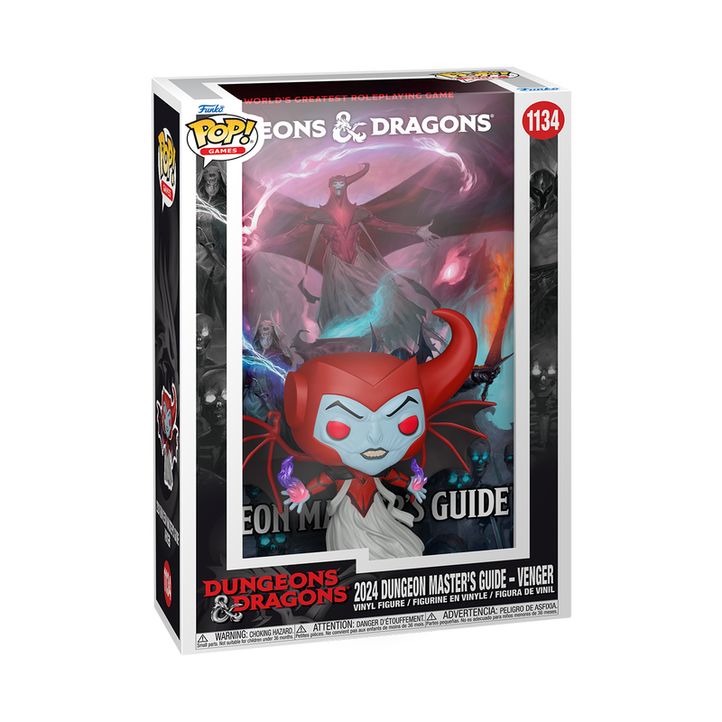 Dungeons & Dragons POP! Book Cover Vinyl Figure 2024 Dungeon Master's Guide - Venger 9 cm