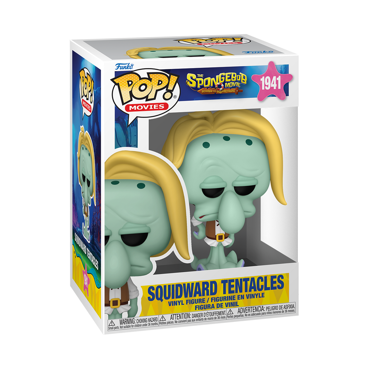 SpongeBob SquarePants POP! Vinyl Figure Squidward Tentacles (Pirate) 9 cm