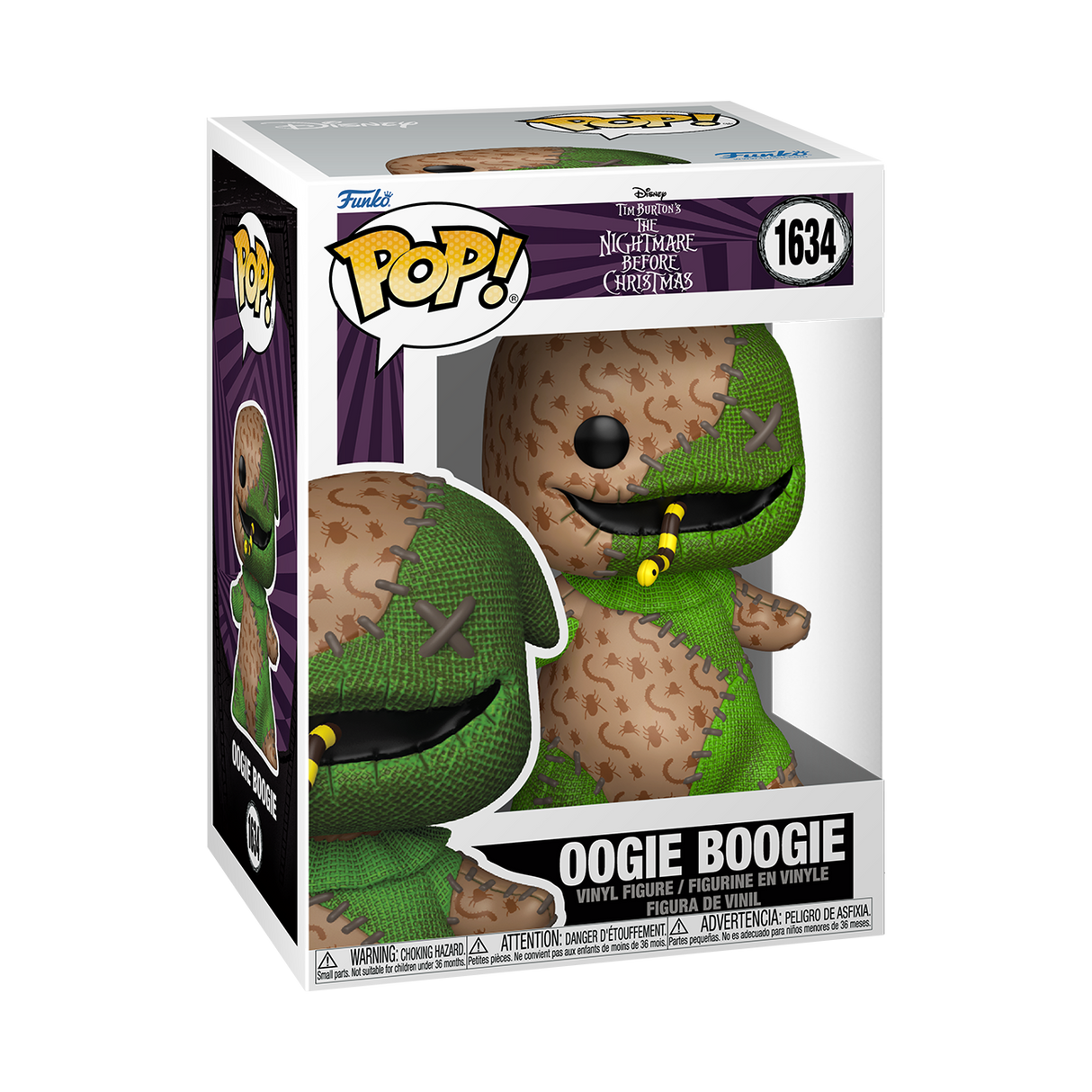 Disney POP! Vinyl Figure Patchwork - Oogie Boogie 9 cm
