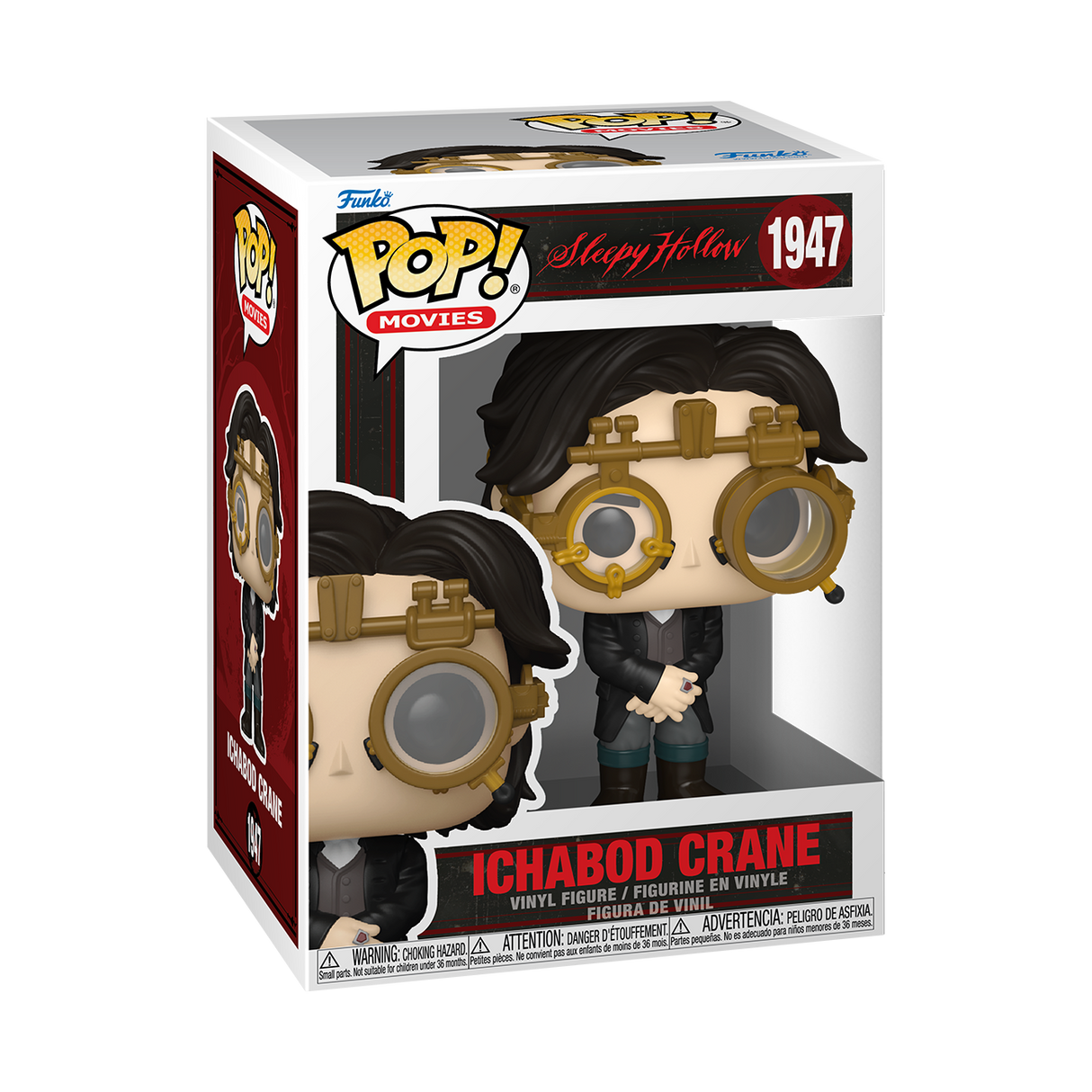 Sleepy Hollow POP! Movies Vinyl Figure Ichabod Crane 9 cm