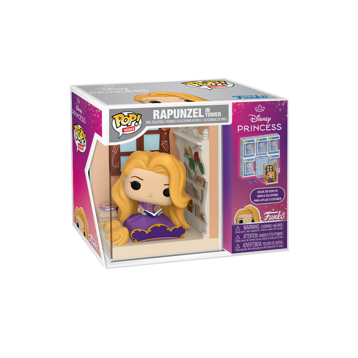 Tangled POP! Nooks Vinyl Figure Rapunzel's Tower 9 cm