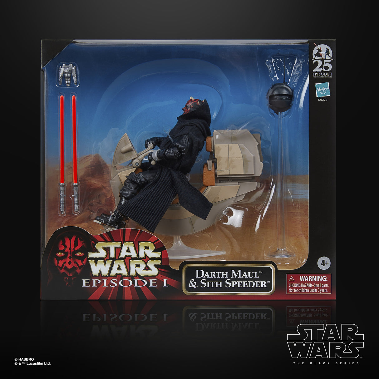 Star Wars The Black Series Darth Maul Sith Speeder Collectible Action Figure Vehicle (6)