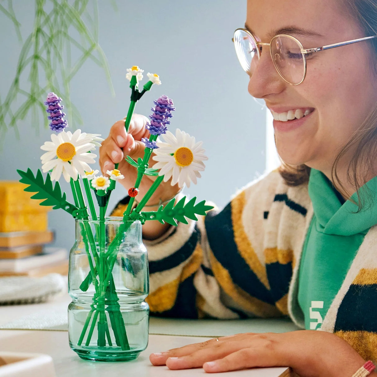 LEGO Botanicals Daisies Artificial Flower Bouquet 11508