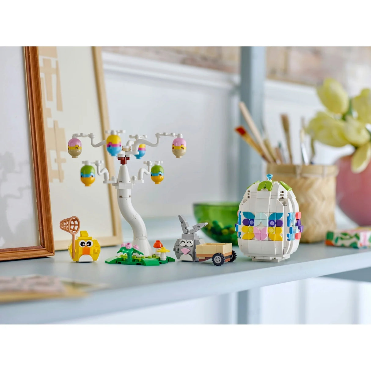 LEGO Easter Bunny and Chick Egg Hunt Animal Toy 40808