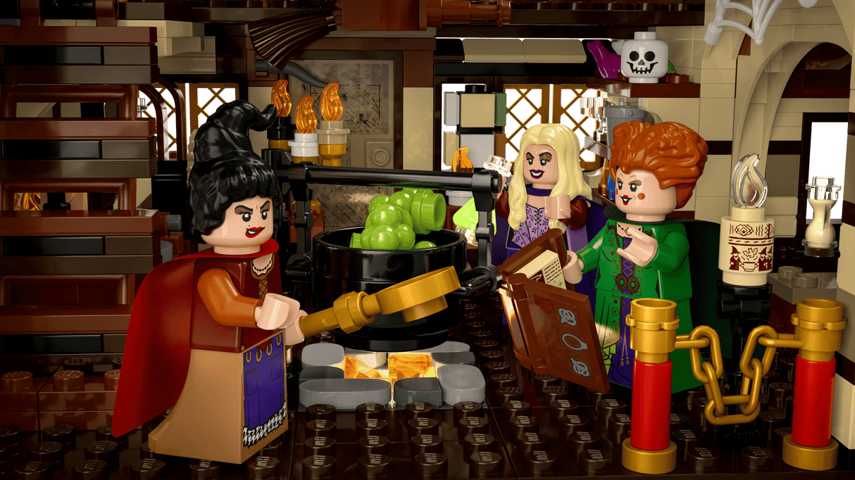 LEGO Ideas Disney Hocus Pocus: The Sanderson Sisters' Cottage 21341