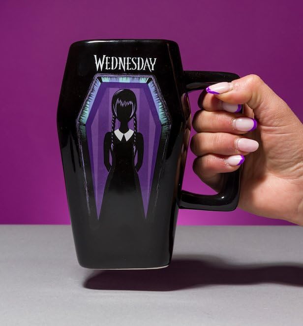 Wednesday Coffin Shaped Mug