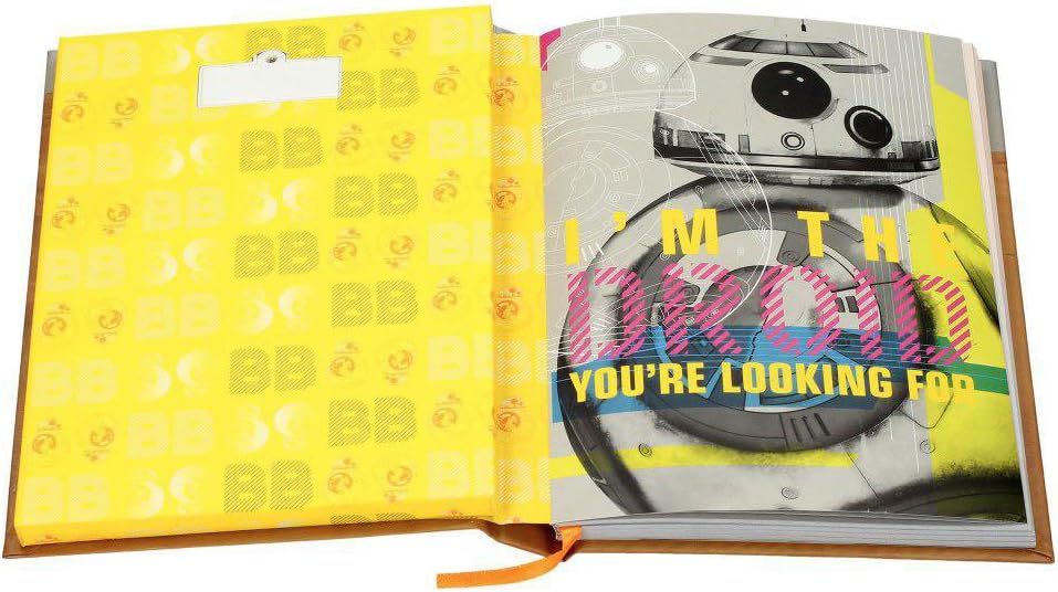Star Wars E7 Light Up Notebook BB-8 Desert Style