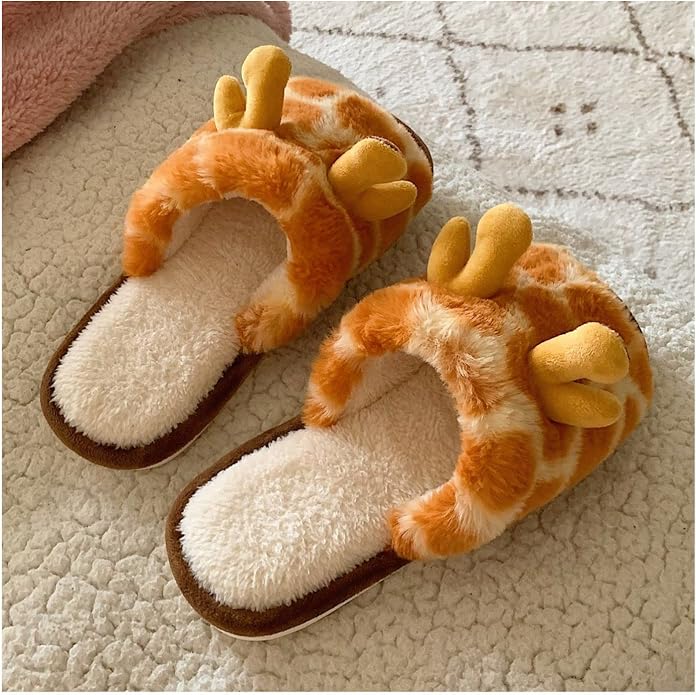 Giraffe Slippers Large