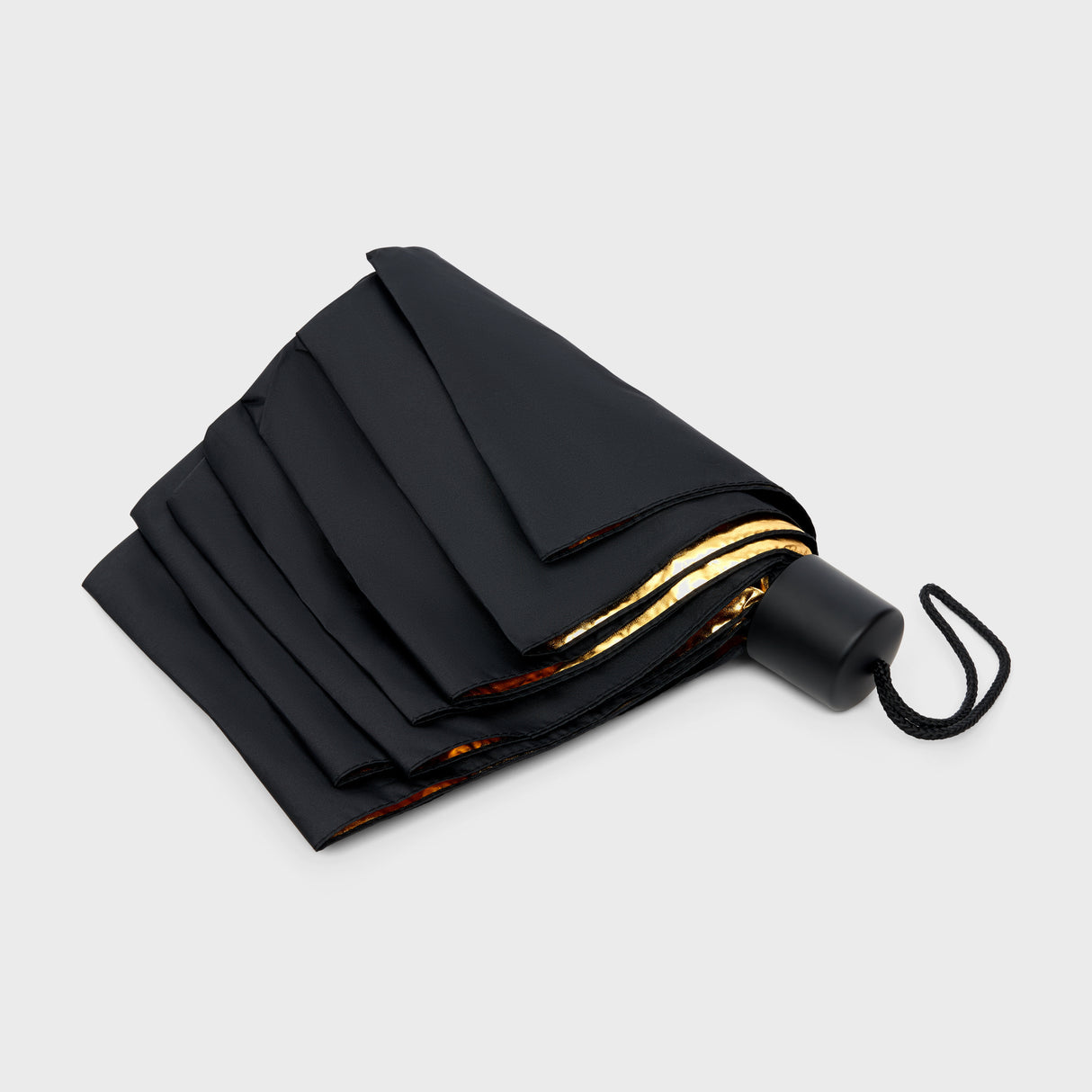 Black and Gold Umbrella