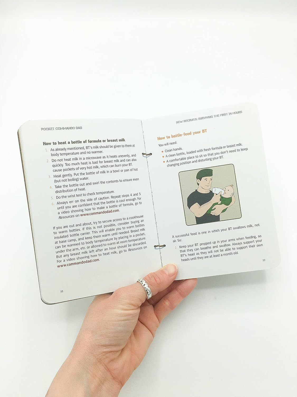 Pocket Commando Dad Book