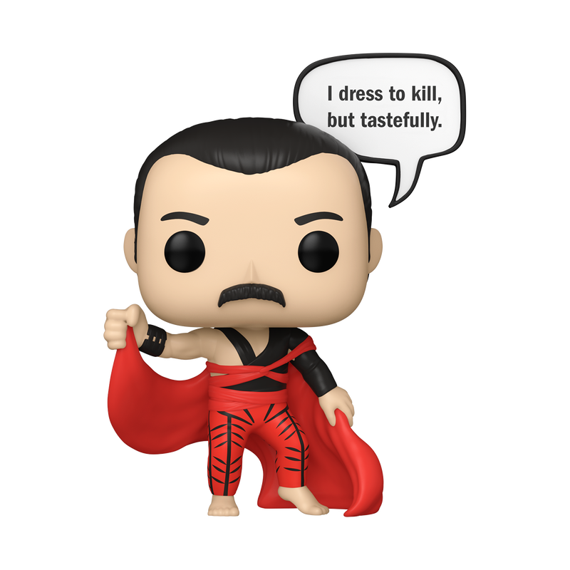 Queen POP! Rocks Vinyl Figur Freddie Mercury (I Dress to Kill) 9 cm