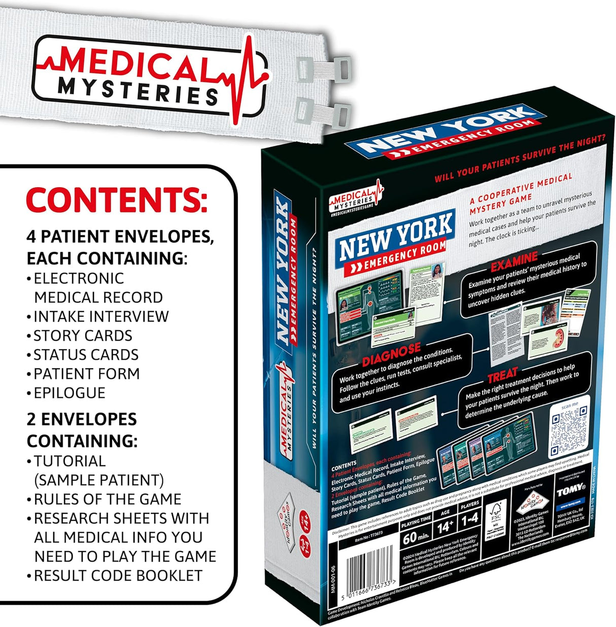 Medical Mysteries Strategy Game