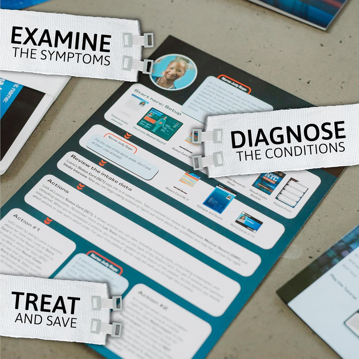 Medical Mysteries Strategy Game