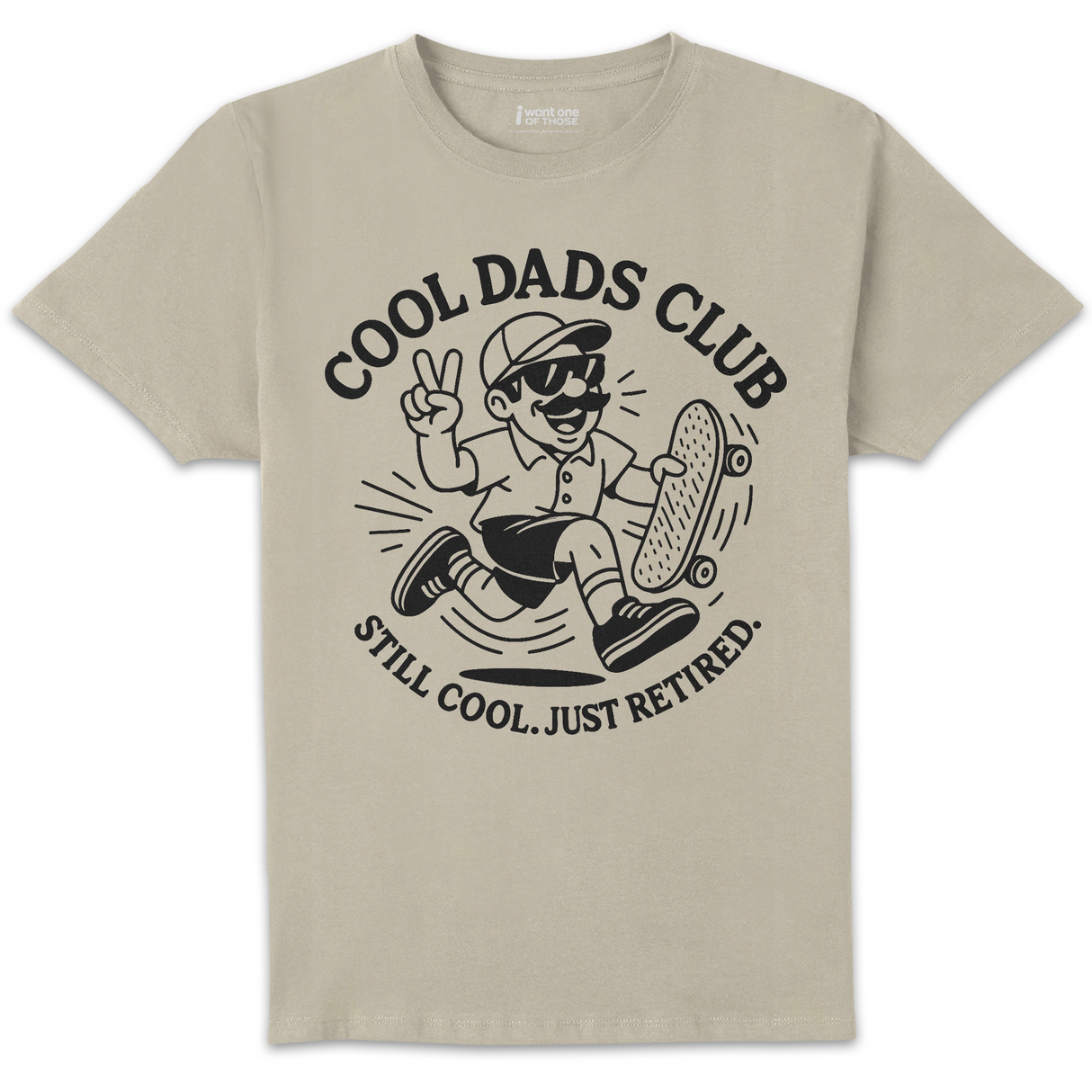 Dad Club Illustration T-Shirt