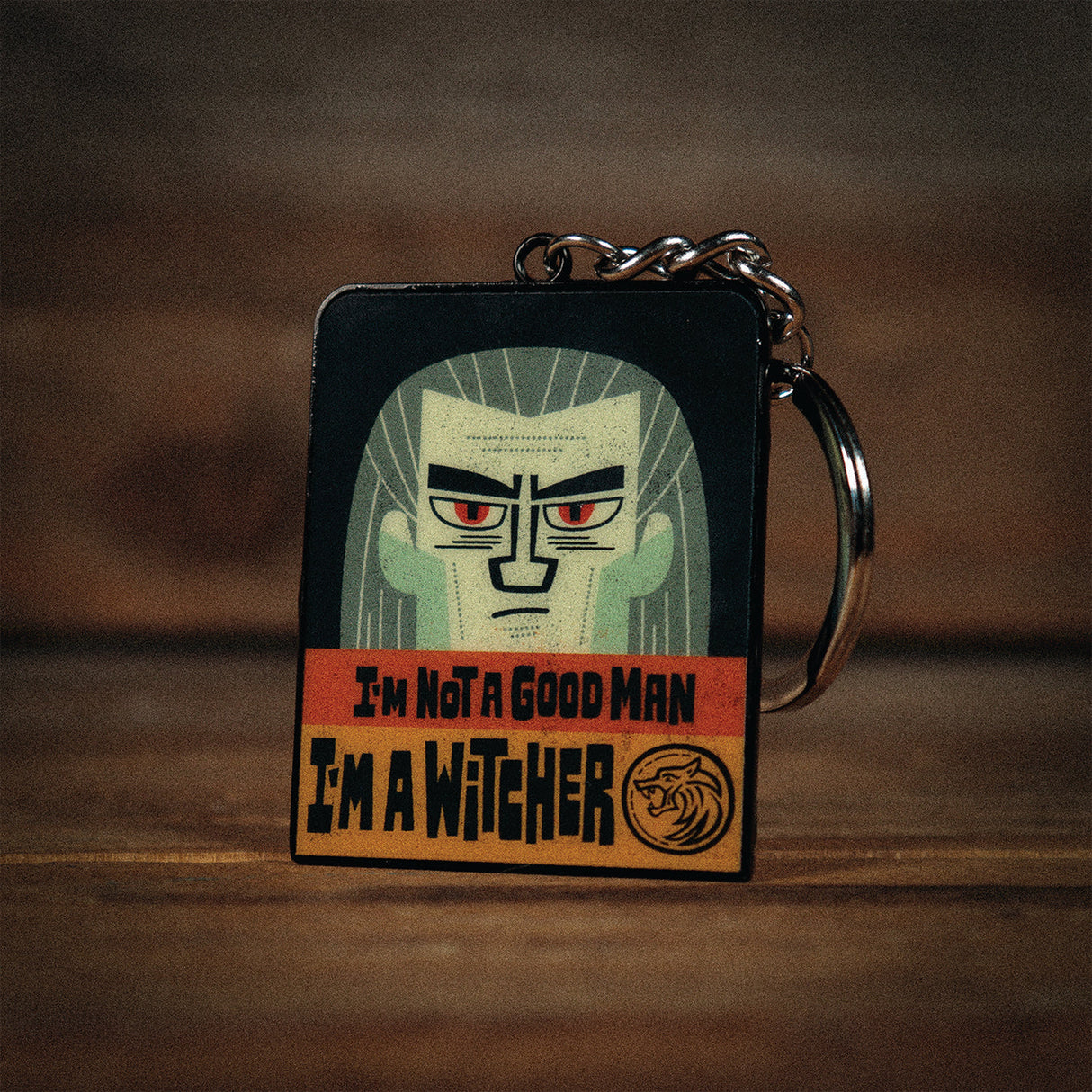 The Witcher Keychain Witcher & Roach Limited Edition