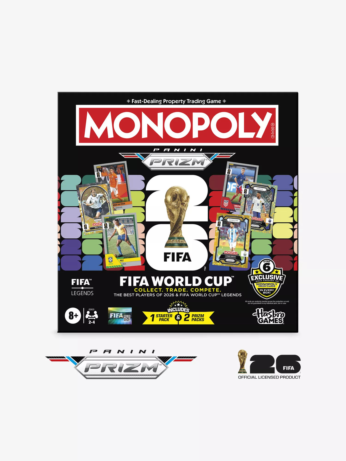 Monopoly Panini Prizm: FIFA World Cup Board Game