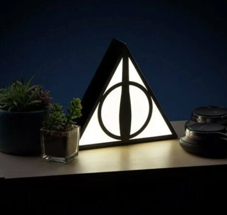 Harry Potter and the Deathly Hallows 8 Inch Desk Lamp