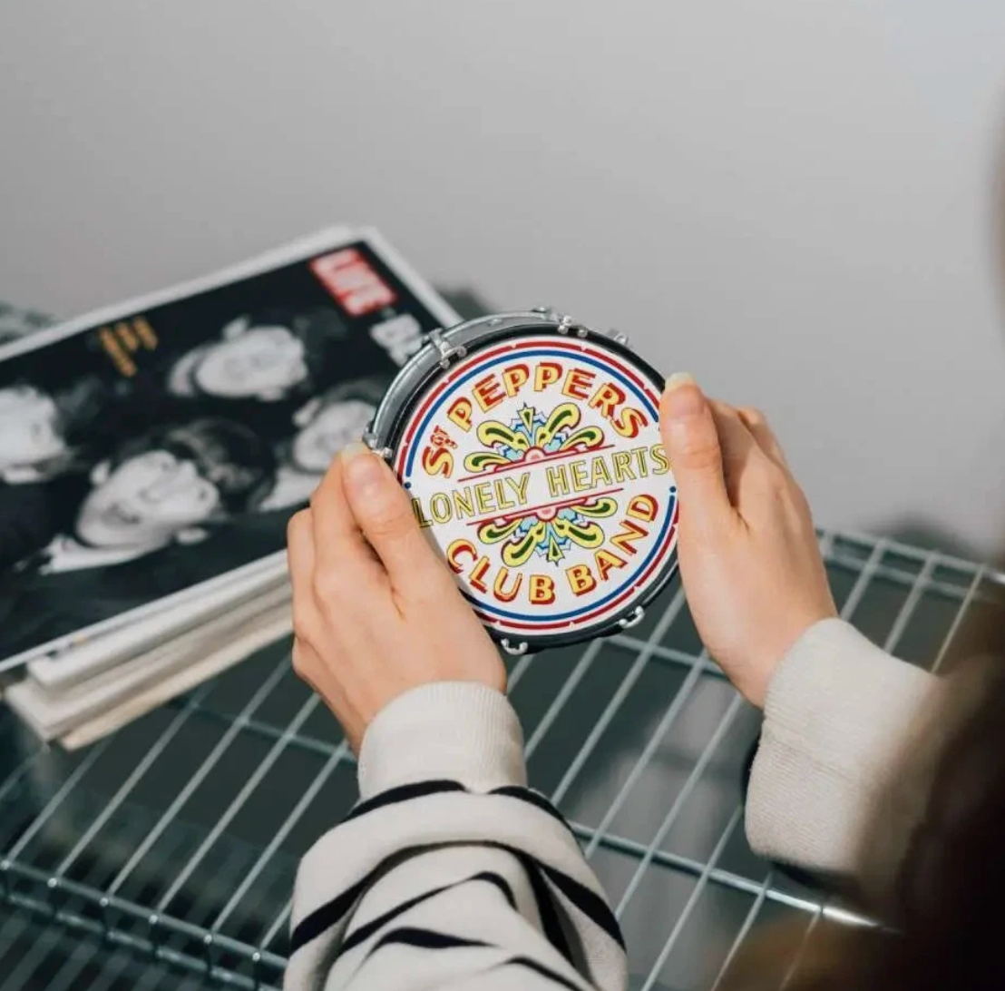 The Beatles Drum 3D Perpetual Calendar