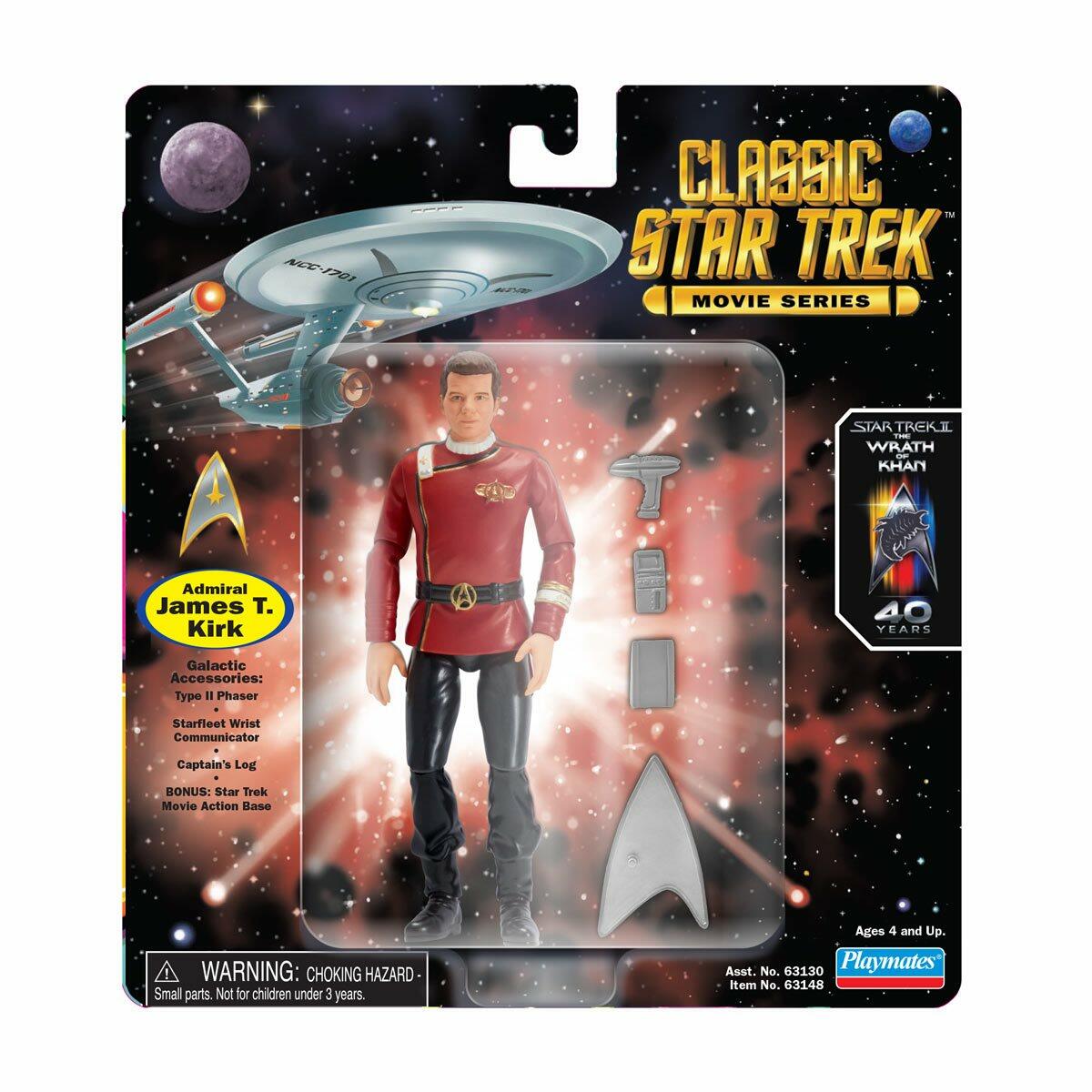 Star Trek: The Wrath Of Khan Classic 5 Action Figure - Admiral James T. Kirk