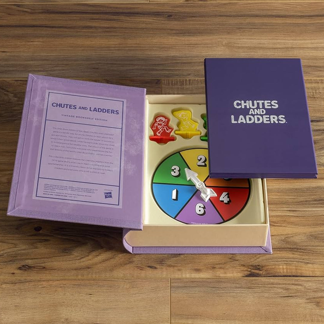 Chutes and Ladders Vintage Bookshelf Edition