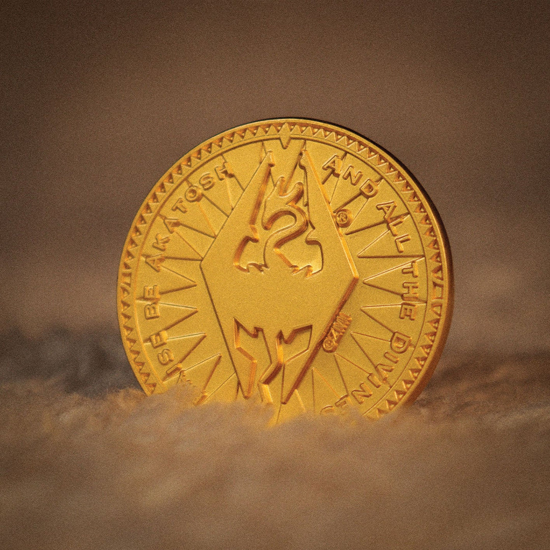 The Elder Scrolls Septim Coin Misty Gold Edition