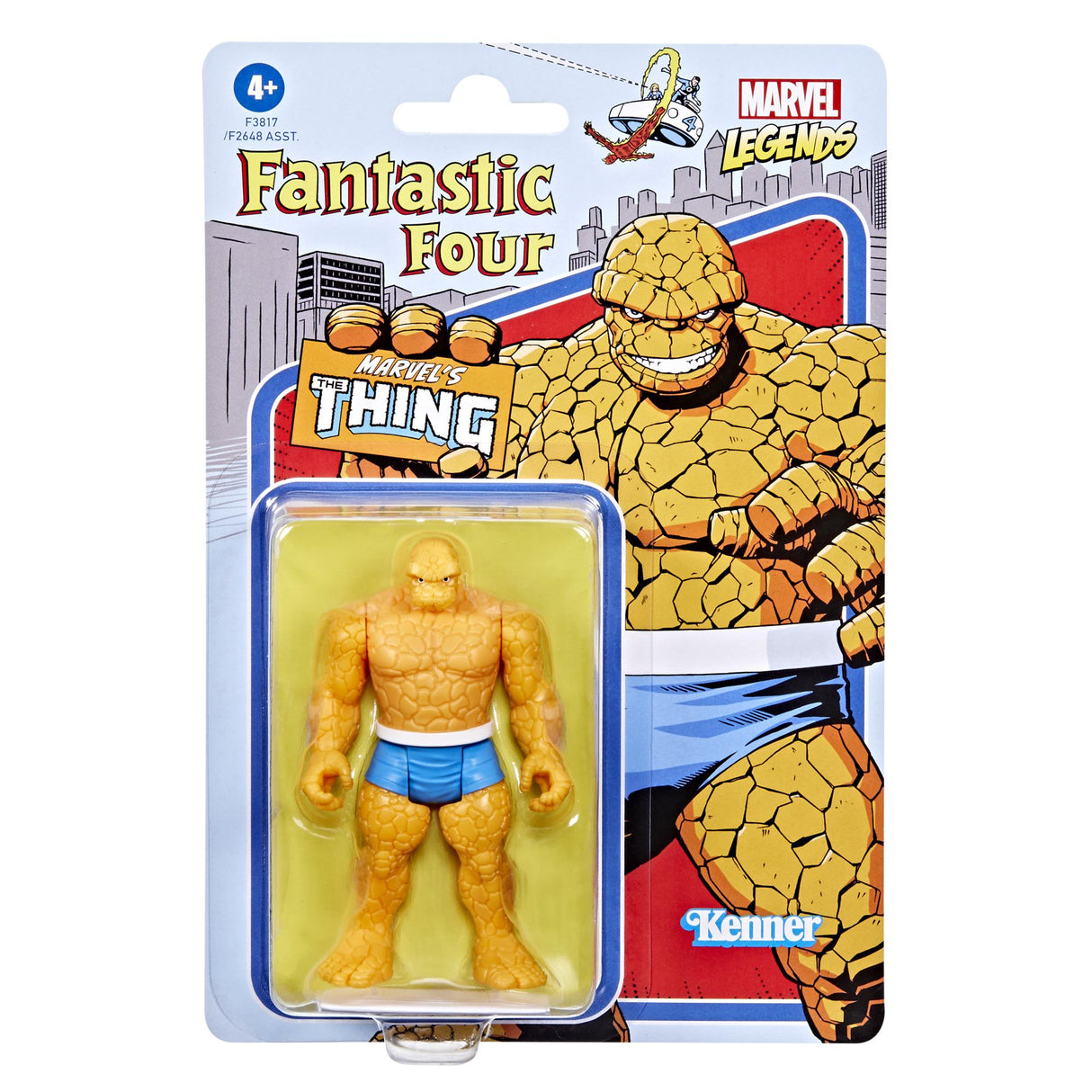Hasbro Marvel Legends Series 3.75 Inch Retro Collection Marvel Thing Action Figure