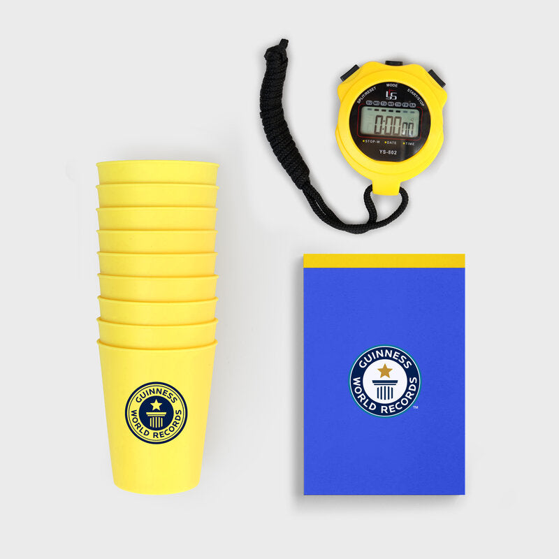 Stacking Cups Record Breaker Kit Game